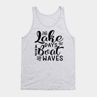 Lake Days and Boat Waves Camping Tank Top